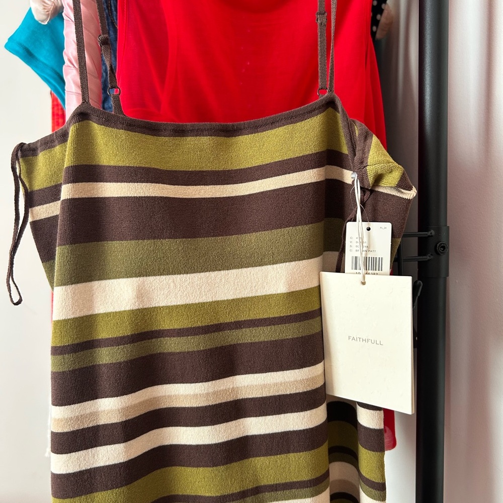 NWT Faithfull the Brand Esenia drop waist dress - Picture 7 of 8